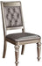 Coaster Furniture - Danette Metallic Platinum Side Chair Set of 2 - 106472