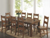 Coaster Furniture - Golden Brown 5 Piece Rectangular Dining Room Set - 107041-S5 - GreatFurnitureDeal