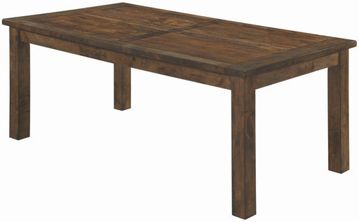 Coaster Furniture - Golden Brown Rectangular Dining Table - 107041 - GreatFurnitureDeal