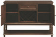 Coaster Furniture - Parkins Rustic Espresso Server - 107415 - GreatFurnitureDeal