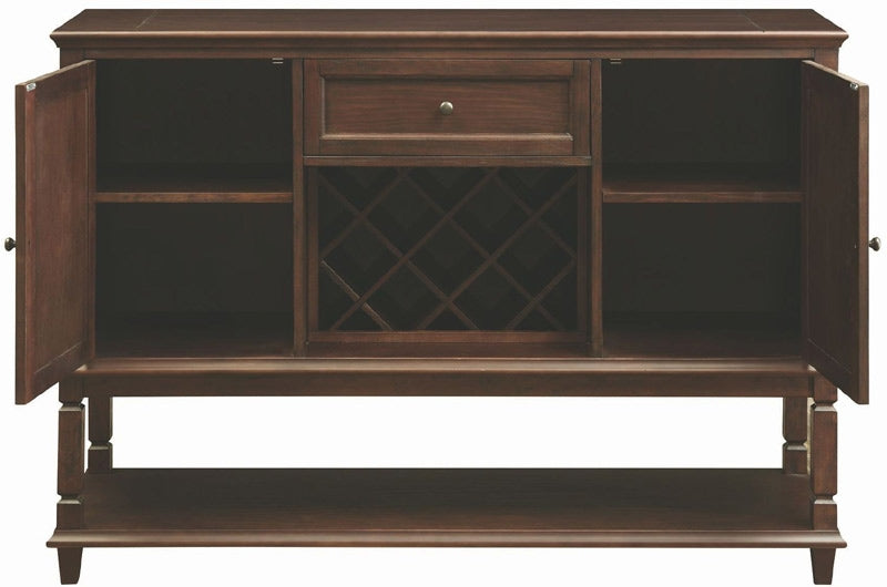 Coaster Furniture - Parkins Rustic Espresso Server - 107415 - GreatFurnitureDeal