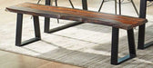 Coaster Furniture - Dining Bench in Grey Sheesham - 110183 - GreatFurnitureDeal