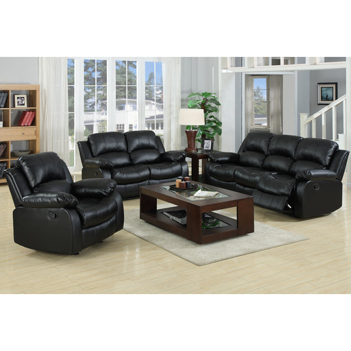 Myco Furniture - Kaden Reclining Bonded Leather Chair - 1070C-BRN