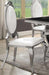 Coaster Furniture - Antoine Chrome 5 Piece Dining Room Set - 107871-5SET - GreatFurnitureDeal