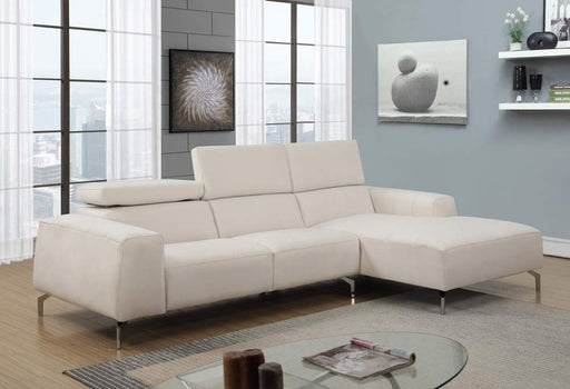 Myco Furniture - Lincoln Beige Sectional - 1080-BG