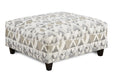 Southern Home Furnishings - Moutain View Cement Cocktail Ottoman - 109 Mountain View Cement