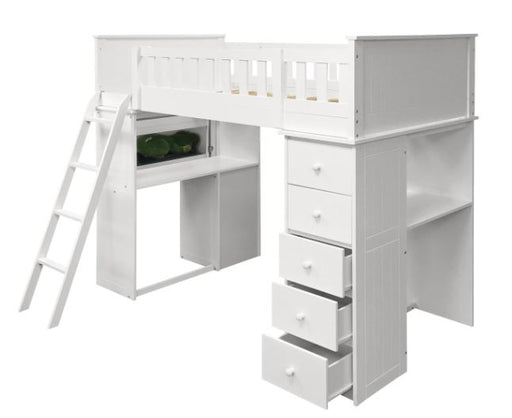 Acme Furniture - Willoughby Loft Bed in White - 10970 - GreatFurnitureDeal