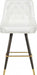 Meridian Furniture - Portnoy Faux Leather Counter Stool Set of 2 in White - 908White-C - GreatFurnitureDeal