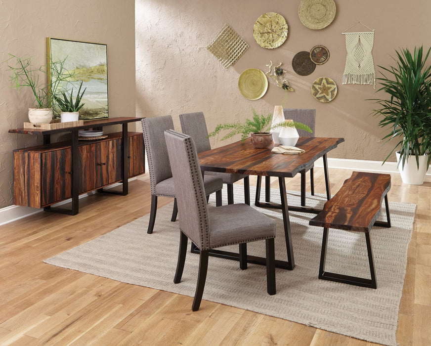 Coaster Furniture - Ditman Server Grey And Black - 110185 - GreatFurnitureDeal