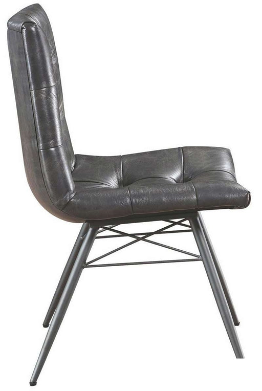 Coaster Furniture - Dittnar Charcoal Dining Chair Set of 4 - 110302 - GreatFurnitureDeal