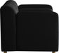 Meridian Furniture - Naya 3 Piece Living Room Set in Black - 637Black-S-3SET - GreatFurnitureDeal