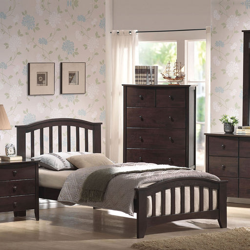 Acme Furniture - San Marino Full Bed in D-Walnut - 04985F