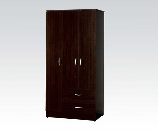 Acme Furniture - Olean Wardrobe in Espresso - 12248 - GreatFurnitureDeal