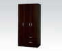 Acme Furniture - Olean Wardrobe in Espresso - 12248 - GreatFurnitureDeal