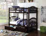 Acme Furniture - Heartland Twin Bunk Bed in Espresso - 02554 - GreatFurnitureDeal