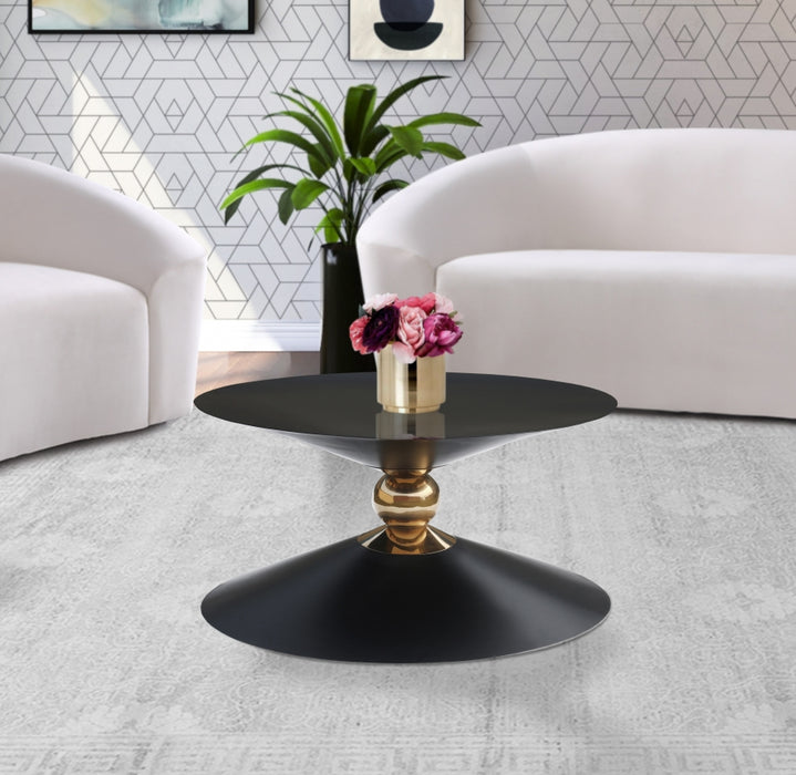 Meridian Furniture - Malia 3 Piece Occasional Table Set in Black - 289-3SET