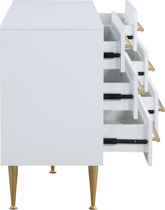 Meridian Furniture - Marisol Dresser in White - 844White-D - GreatFurnitureDeal