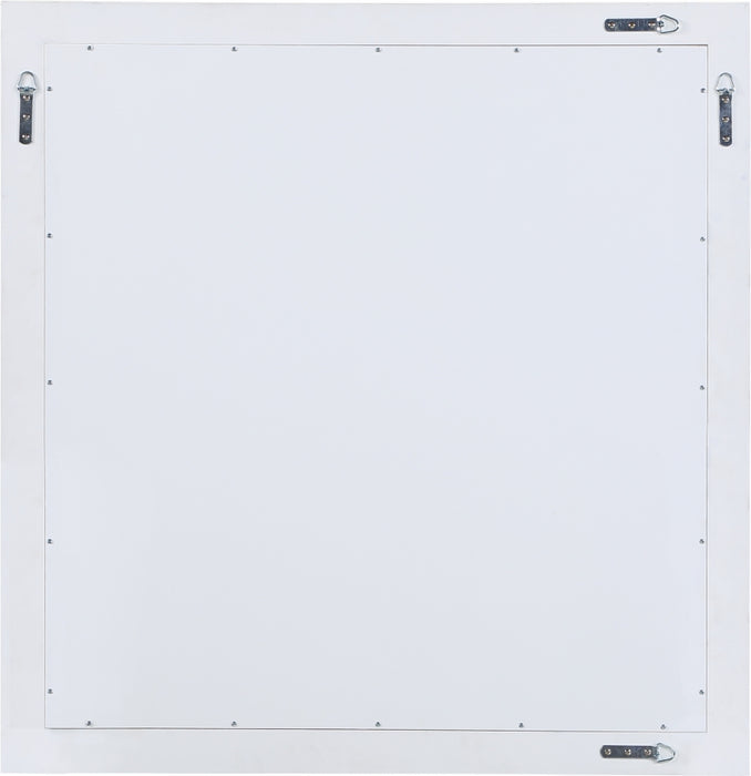 Meridian Furniture - Marisol Dresser With Mirror in White - 844White-DM