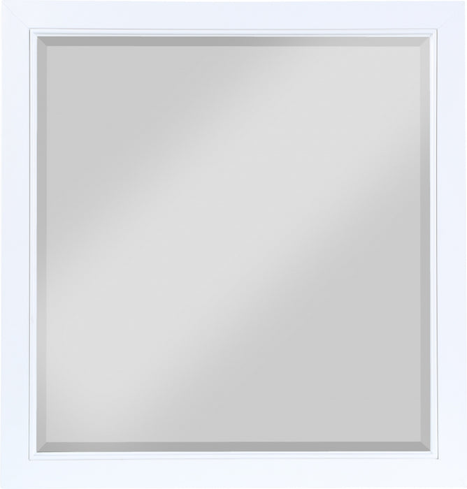 Meridian Furniture - Marisol Dresser With Mirror in White - 844White-DM - GreatFurnitureDeal