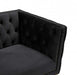 Meridian Furniture - Michelle Velvet Sofa in Black - 652Black-S - GreatFurnitureDeal