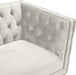 Meridian Furniture - Michelle Velvet Sofa in Cream - 652Cream-S - GreatFurnitureDeal