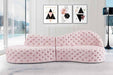Meridian Furniture - Royal 2 Piece Sectional in Pink - 654Pink-Sectional - GreatFurnitureDeal