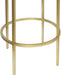 Meridian Furniture - Tyson Counter Stool Set of 2 in Gold - 949Gold - GreatFurnitureDeal