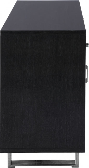 Meridian Furniture - Excel Sideboard-Buffet in Grey Oak Lacquer - 359