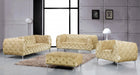 Meridian Furniture - Mercer 4 Piece Living Room Set in Beige - 646BE-S-4SET - GreatFurnitureDeal
