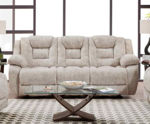 Franklin Furniture - 784 Hayworth Power Reclining Sofa w-Power Headrest in  Pilot Pumice - 78445 PILOT