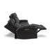 GFD Home - Trevor Triple Power Sofa | Genuine Leather | Lumbar Support | Adjustable Headrest | USB & Type C Charge Port | Middle Armless Chair With Triple Power - GreatFurnitureDeal