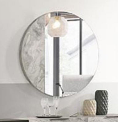 VIG Furniture - Nova Domus Maranello Modern Grey Faux Marble Mirror - VGMAMQT-S25-BR-121-GRY-MIR - GreatFurnitureDeal