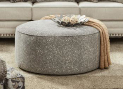 Southern Home Furnishings - Carys Doe Cocktail Ottoman in Beige - 140 Cannon Cobblestone Cocktail Ottoman - GreatFurnitureDeal