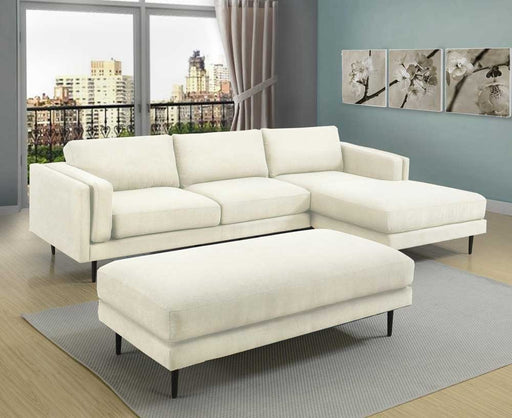 Myco Furniture - Colton Beige Sectional in Polyster Fabric - 1200-BG - GreatFurnitureDeal