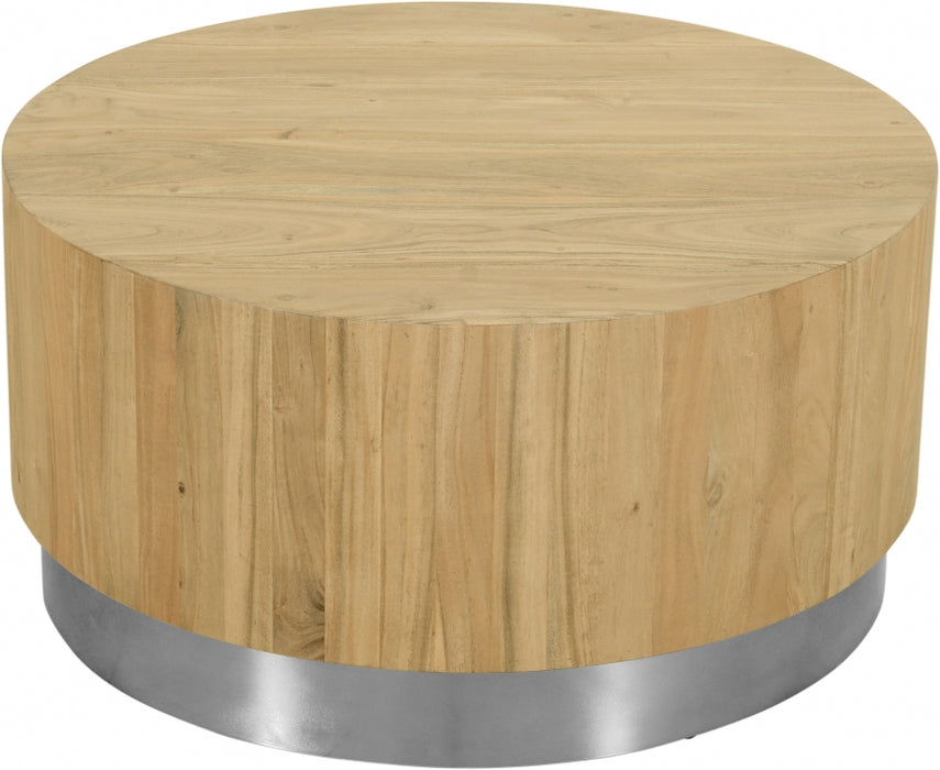 Meridian Furniture - Acacia Coffee Table in Gold - 247-CT - GreatFurnitureDeal