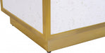 Meridian Furniture - Glitz End Table in Gold - 242-ET - GreatFurnitureDeal