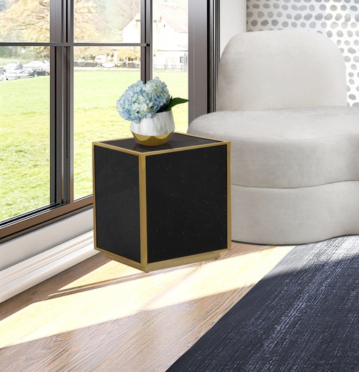 Meridian Furniture - Glitz End Table in Black - 243-ET - GreatFurnitureDeal
