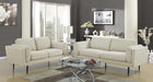 Myco Furniture - Colton 2 Piece Sofa Set in Beige - 1205-BG-SL