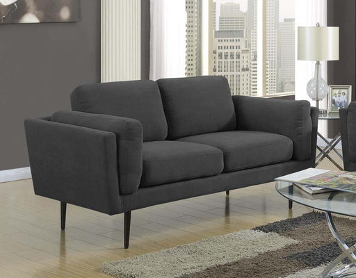 Myco Furniture - Colton Loveseat in Charcoal - 1205-CL-L - GreatFurnitureDeal
