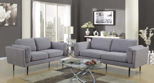 Myco Furniture - Colton Gray Loveseat - 1205-GY-L - GreatFurnitureDeal
