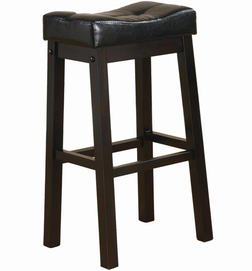Coaster Furniture - Sofie 29" Bar stool in Dark Brown Finish (Set of 2) - 120520 - GreatFurnitureDeal