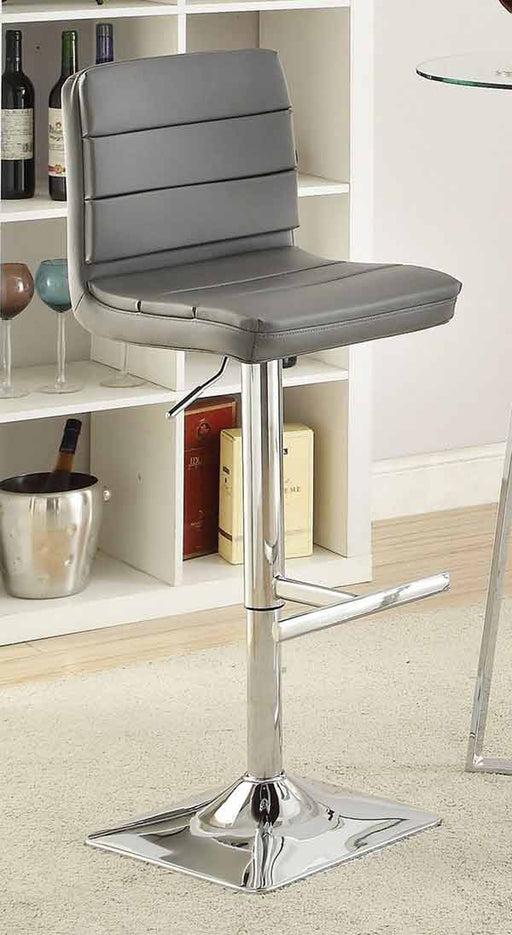 Coaster Furniture - Grey Adjustable Bar Stool Set of 2 - 120696