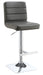 Coaster Furniture - Black Adjustable Bar Stool Set of 2 - 120695