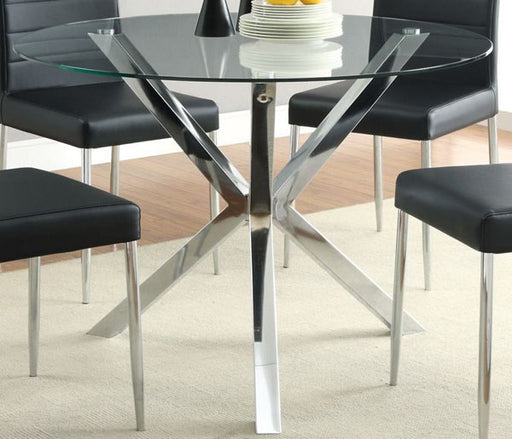 Coaster Furniture - Vance Round Dining Table - 120760