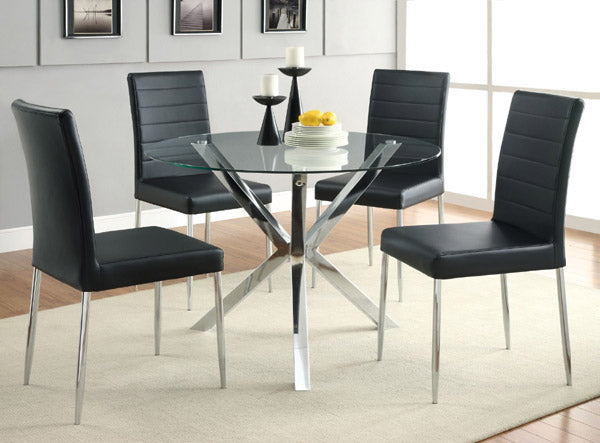 Coaster Furniture - Vance Round Dining Table - 120760 - GreatFurnitureDeal