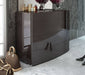 ESF Furniture - Barcelona 4 Drawers 120 Dresser in Glossy Brown - BARCELONA-D120