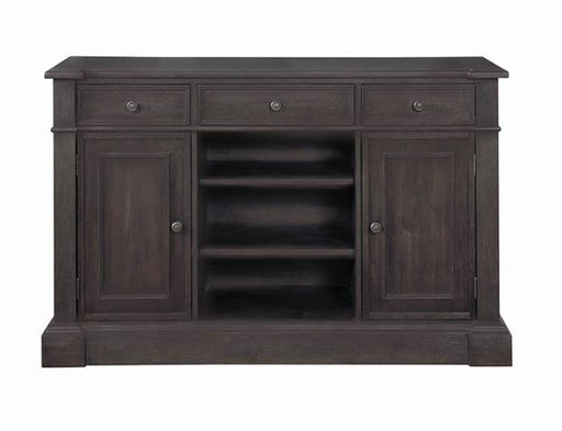 Coaster Furniture - Phelps Server with 3 Drawer in Antique Noir - 121235