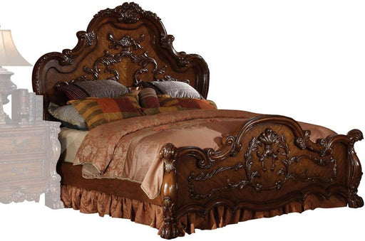 Acme Furniture - Dresden Queen Bed in Cherry - 12140Q - GreatFurnitureDeal