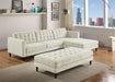 Myco Furniture - Liam Sectional in Beige - 1215-BG - GreatFurnitureDeal