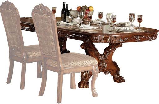 Acme Furniture - Dresden 7 Piece Dining Room Set in Cherry - 12150-7SET - GreatFurnitureDeal